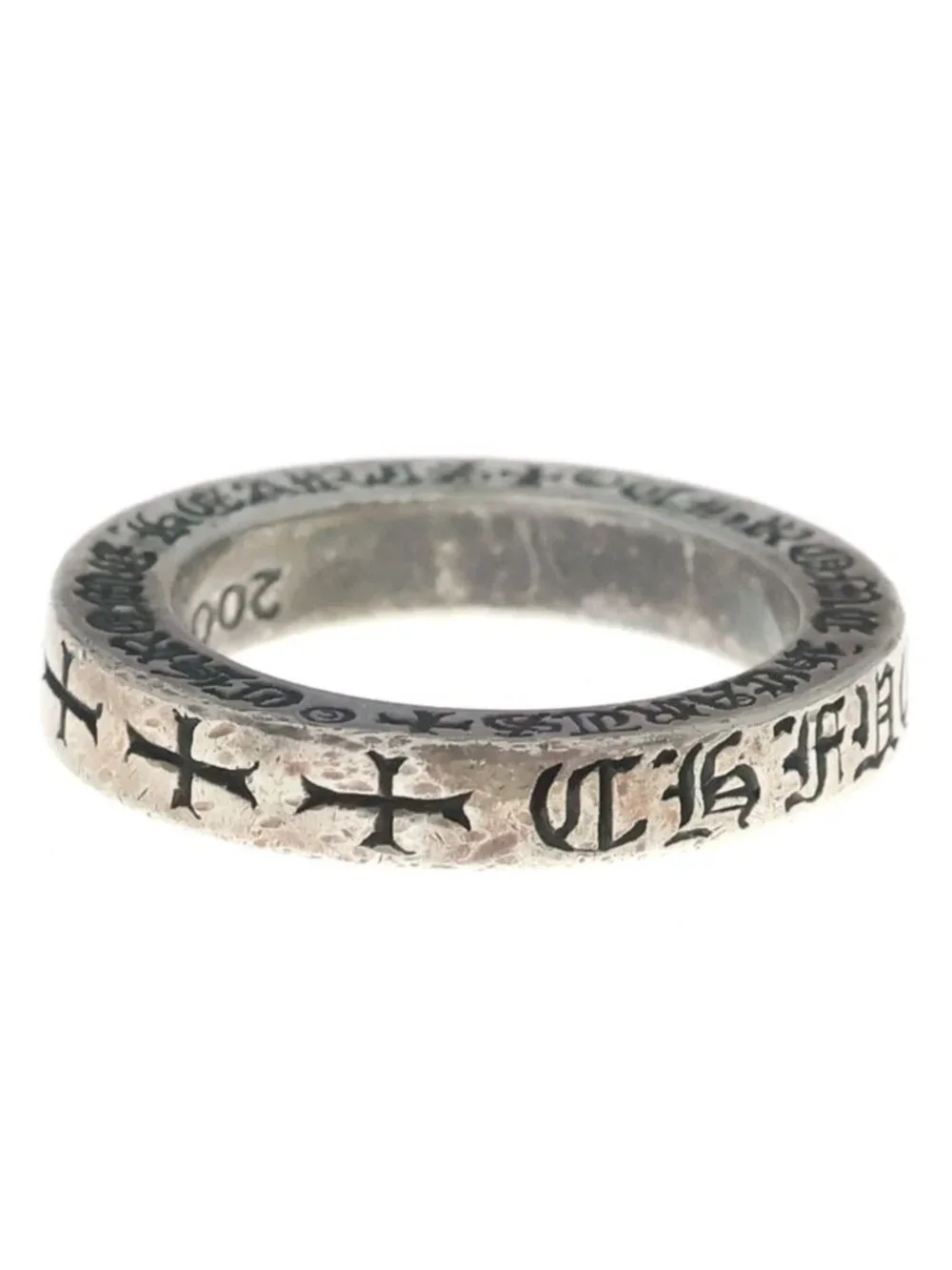 Chrome Hearts Spacer You Ring Silver